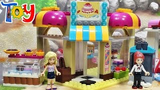 bela 레고 프렌즈 다운타운 베이커리 41006 케이크샵 중국 짝퉁 조립 리뷰 Lego Friends Downtown Bakery [upl. by Lebatsirc]