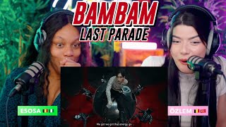 뱀뱀 BamBam LAST PARADE MV Reaction [upl. by Raddy]