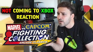 MARVEL VS CAPCOM FIGHTING COLLECTION IS NOT COMING TO XBOX  Xbox Fan Meltdown [upl. by Rothstein]