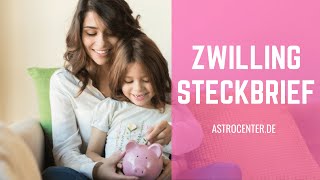 Sternzeichen Zwilling Steckbrief [upl. by Esirehc]