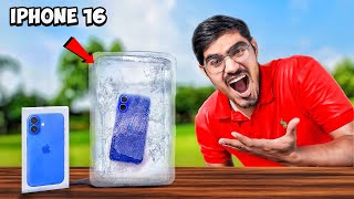 I Phone 16 Extreme Freezing Test  क्या ये आईफोन बच पायेगा [upl. by Arag]