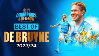 BEST OF KEVIN DE BRUYNE 202324  Return of KDB Fantastic goals amp assists [upl. by Elyak]