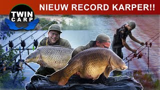 Karpervissen in Frankrijk  NIEUW RECORD KARPER [upl. by Elmo]