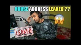 Techno Gamerz Address Leaked  Ujjwal House Address  Techno Gamerz reaction on Address Leaked 😱 [upl. by Huan]