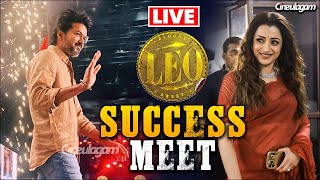 🔴LIVE LEO Success Meet  The Roar of Leo  Thalapathy Vijay  Lokesh Kanagaraj  Anirudh [upl. by Sabrina]