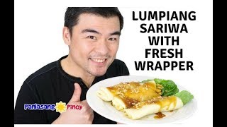 How to Cook Lumpiang Sariwa with Fresh Lumpia Wrapper [upl. by Horner]