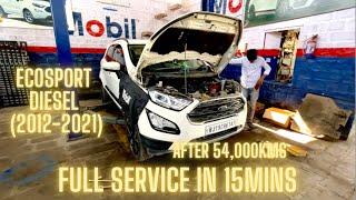 Ford Ecosport Diesel 201521 Full Service cost  Aditya Choudhary [upl. by Thunell]