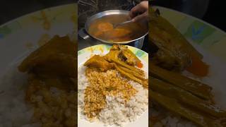 Tasty Leather Jacket Fish Curry  Spicy fish seafood tasty leatherjacket shotoniphone trending [upl. by Lovich]