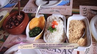 Programa Sucesso  Feijão de Corda  Feijoada e Mocotó [upl. by Karlen]