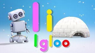 Apprendre lalphabet  la lettre I comme Igloo [upl. by Atikkin]