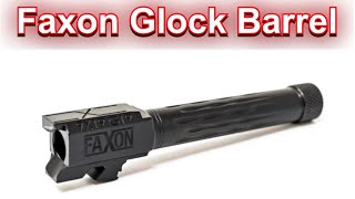 Faxon Match Grade Threaded Barrel for G19 with Flame Fluting Review [upl. by Calvina]