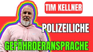 Tim Kellner bekommt polizeiliche Gefährderansprache [upl. by Ytsrik]