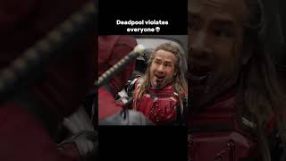 At the end he violated himself 💀 deadpool music [upl. by Ainafets717]