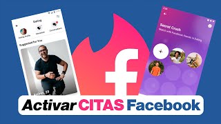 Cómo ACTIVAR 💞Facebook Parejas el servicio de CITAS de Facebook [upl. by Essilem212]