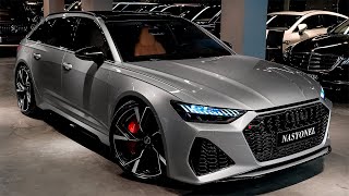 2023 Audi RS6 Avant  Luxury Sport Wagon [upl. by Reffotsirk]