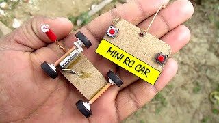 How To Make Worlds Smallest Rc Car At Home  Amazing DIY toy [upl. by Banerjee898]