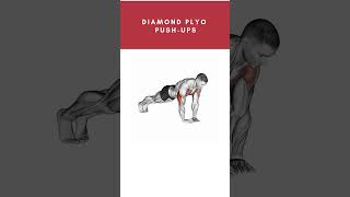 Top 4 Plyometric PushUp Variations shorts [upl. by Marks]