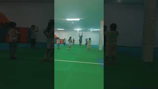 motor rhythmic activity with my 4 to 6 years old kids🥰 bodypercussion rhythmicgame [upl. by Ruenhs798]