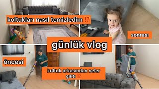 1GÜNÜM TEMİZLİK VLOG😍⁉️ODA TURU ⁉️KOLTUKLARI SÜPÜRDÜM😍vlogs keşfet tending technology [upl. by Neal]