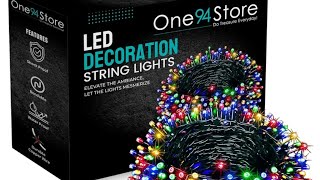 One94store 55 rsonlydecoration string light unboxing [upl. by Sternberg]