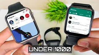 Best smart watches under 1000 Best smartwatches 2022 Flipkart sale 2022 [upl. by Nosnaj]