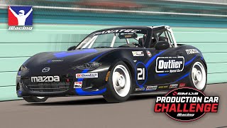 iRacing Production Car Challenge  Homestead Road Course 25M [upl. by Ainnet133]