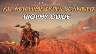 Horizon Forbidden West  All Machine Location All Machine Types Scanned Trophy [upl. by Nelyk456]