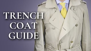 Trench Coat Guide  How To Wear amp Buy A Burberry or Aquascutum Trenchcoat [upl. by Al]