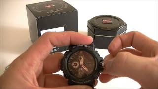 Casio GShock GAC1001AER horloge review  handleiding [upl. by Glaser]