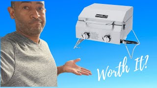 Is it Worth It  Nexgrill 2 Burner Stainless Steel Portable Grill Review [upl. by Mcconnell]