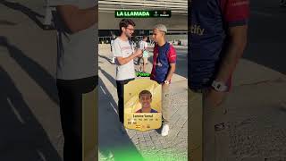 FAN del FC BARCELONA HACE la CARTA de LAMINE YAMAL [upl. by Eiliab]