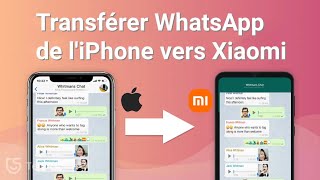 Transférer WhatsApp de liPhone vers Xiaomi [upl. by Puto]