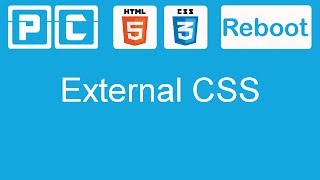 HTML5 and CSS3 beginners tutorial 12  External style sheet [upl. by Llednik]