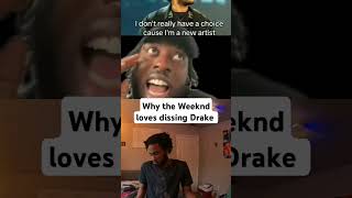 why the weekend doesnt like drake drake theweeknd ovo reaction rap hiphop xevi [upl. by Jarrid]