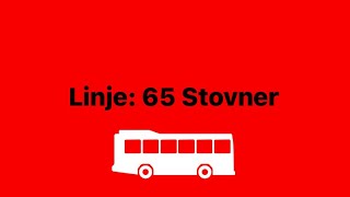 Linje 65 Stovner [upl. by Ackley]