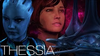 Mass Effect 3 Thessia All charactersdialogue [upl. by Ycnaf]