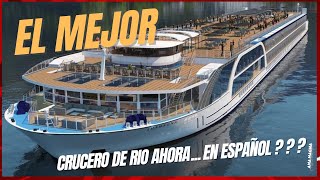 El mejor crucero de rio del MUNDO con ruta 100 en Español Amamagna amawaterways [upl. by Rolfston358]