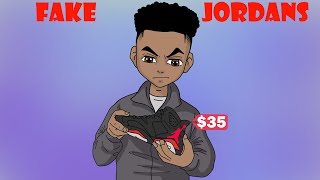 Wearing Fake Jordans To School [upl. by Ibrek]