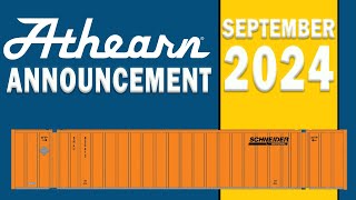 Athearn September 2024 Announcement Athearn HO Scale 53ft Stoughton Containers [upl. by Winebaum]