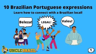 Brazilian Portuguese Expressions 01 [upl. by Aokek]