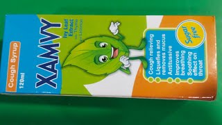 Xamvy syrup uses in urdu iVy Leaf extractBest Cough expectorant syrup viralvedio [upl. by Enaitsirhc]