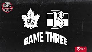 HIGHLIGHTS Belleville Senators vs Toronto Marlies  2024 Playoffs  Round 1 Game 3 Apr2824 [upl. by Cressler]