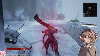 【Code Vein】First playthrough Got out of Anor Lando time for Hoarfrost Reach lmao vampaiyah souls [upl. by Nnylirak549]