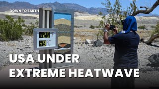 What is a Heat Dome and why is it causing extreme heat waves in the USA [upl. by Naltiak151]