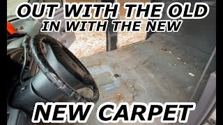 Making 1996 OBS f350 LOOK BRAND NEW CARPET INSTALL [upl. by Arriaes]