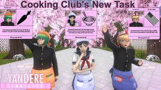 Yandere Simulator  Cooking Club Members New Task [upl. by Ames]