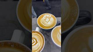 Cool Latte Arts latteart [upl. by Ecyle427]