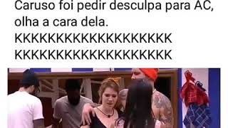 BBB18 Caruso foi pedir desculpas a Ana Clara e Olha a Cara dela [upl. by Syman]