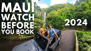 Maui Hawaii Travel Guide 2024  9 Tips for THE BEST Maui Vacation [upl. by Aehr]