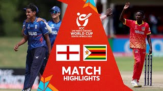 West Indies v Scotland Match Highlights  ICC U19 Men’s CWC 2024 [upl. by Yerroc]